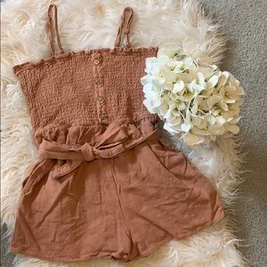 Blush Pink Romper